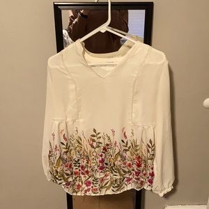 Old Navy Flowered Long Sleeve